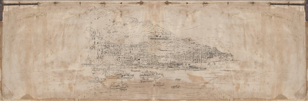 amalfi papier ancien