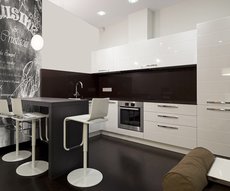 papier peint L' art du homard dans une cuisine