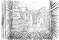 Colmar Vue de fenêtre