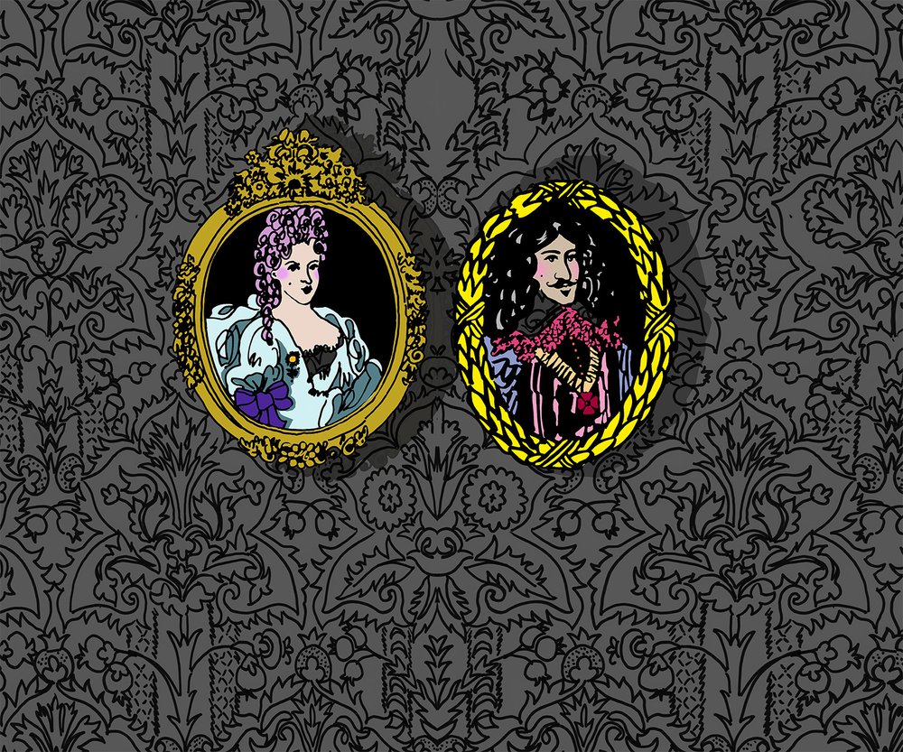 ancêtres couleurs sur classic bd gris