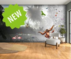 papier peint Un monde libre et sauvage 2