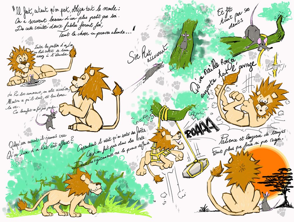 Le Lion et le Rat