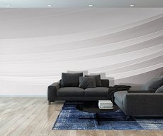 papier peint de rayures courbes presque horizontales