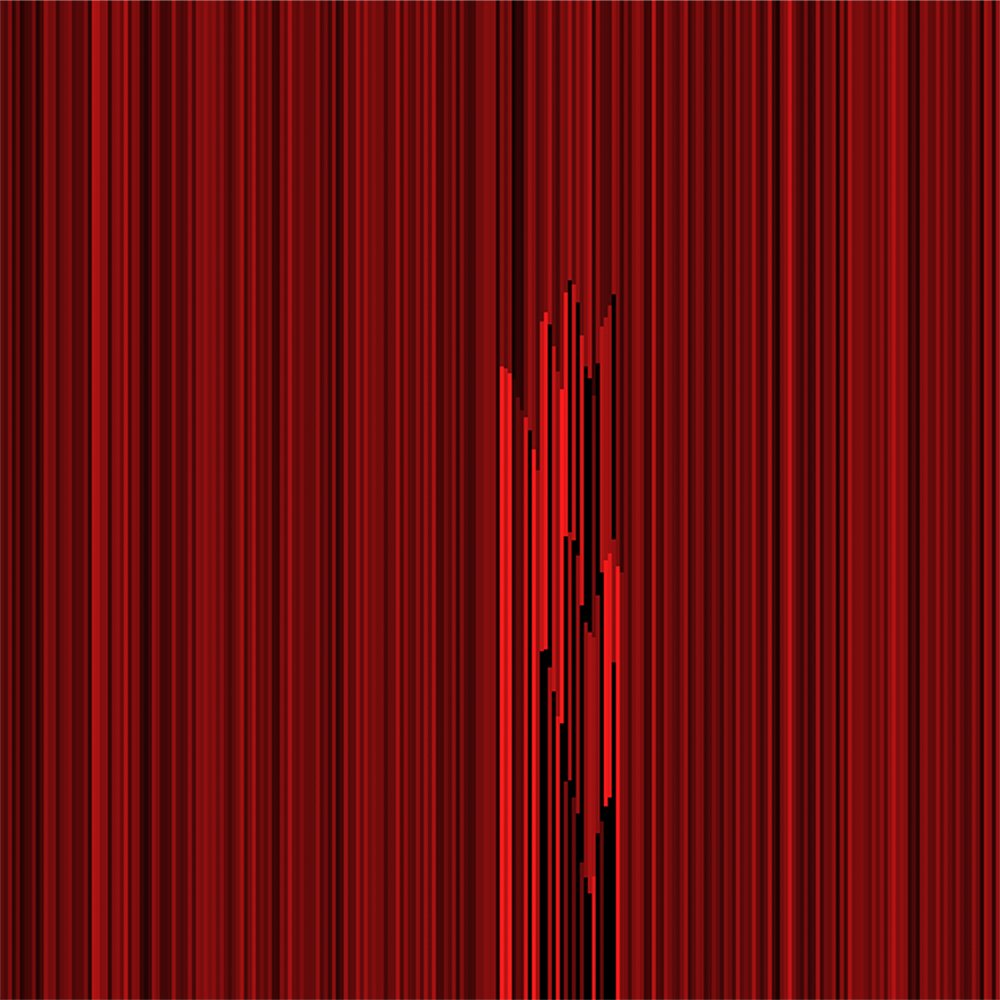 papier peint rouge avec motif